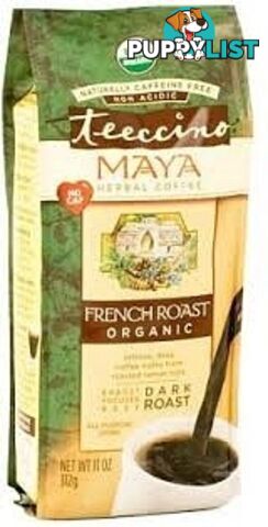 Teeccino French Roast Chicory Herbal Coffee 312g - Teeccino Caffeine Free - 795239801107