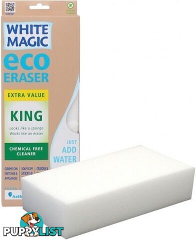 White Magic Eco Eraser (King) 28x11x4cm - White Magic - 9333544000139