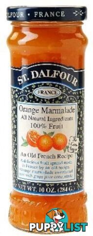 St Dalfour Orange Marmalade Fruit Spread 284g - St Dalfour - 084380957949