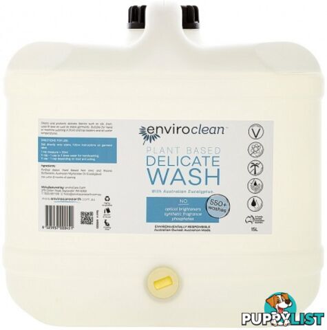 Enviro Clean Delicate & Wool Wash 15L - Enviro Care - 9325937000451