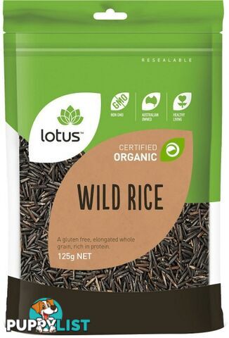 Lotus Organic Wild Rice 125g - Lotus - 9317127007494