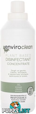 Enviro Clean Disinfectant Concentrate 1L - Enviro Care - 9325937000819