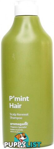 Aromaganic P'Mint Hair Scalp Renewal Shampoo 450ml - Aromaganic Hair Products - 9331636004362