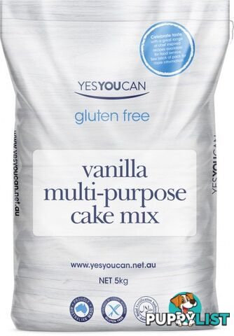 YesYouCan Vanilla Multi Purpose Cake Mix  5kg - YesYouCan