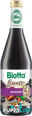 Biotta Breuss Antioxidant Juice Organic 500ml - Biotta Juices - 7618500940547