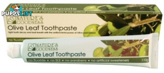 Natures Goodness Olive Leaf Toothpaste 110g - Natures Goodness - 9311968111686