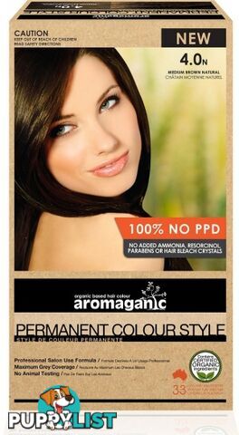 Aromaganic 4.0N Medium Brown (Natural) - Aromaganic Hair Products - 9331636004027