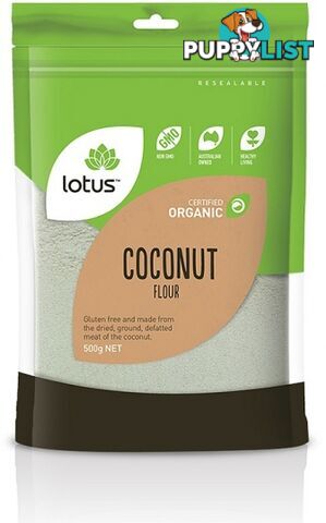 Lotus Organic Coconut Flour  500g - Lotus - 9317127007760