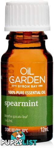 Oil Garden Spearmint  Pure Essential Oil 12ml - Oil Garden - 9312658200536