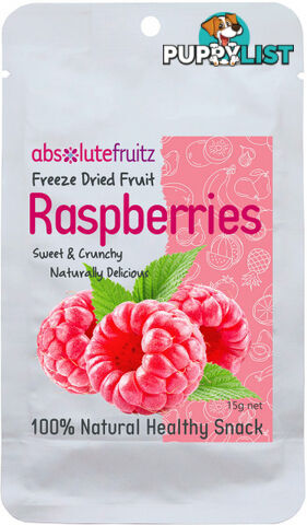 Absolutefruitz Freeze Dried Raspberry 15g - Absolutefruitz - 9334827002383