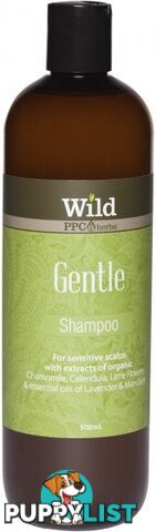 Wild Gentle Hair Shampoo 500ml - Wild by PPC Herbs - 9327842000250