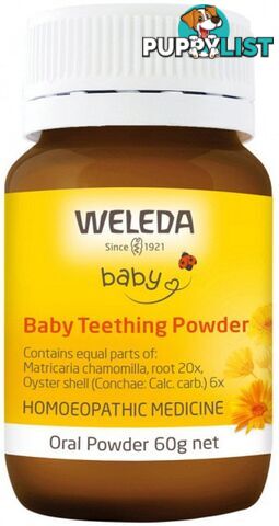 WELEDA Baby Teething Powder 60g - Weleda - 9416114001412