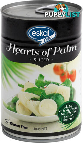 Eskal Deli Hearts of Palm Sliced  400g Can - Eskal Foods - 9310489101046