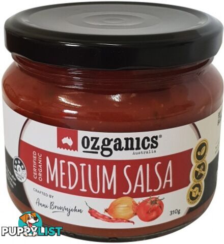 Ozganics Organic Salsa Medium  310g - Ozganics - 9327304001245