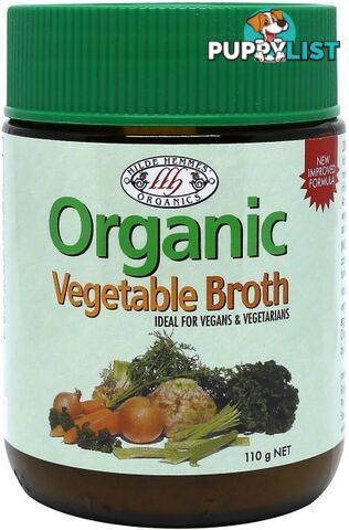 Hilde Hemmes Organic Vegetable Broth 105g - Hilde Hemmes Herbals - 9315915001174