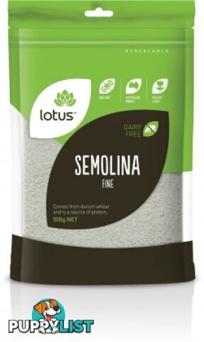 Lotus Semolina (Fine) 500gm - Lotus - 9317127061212