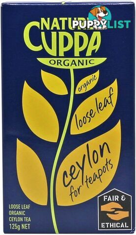 Natures Cuppa Loose Leaf Ceylon Tea 125gm - Nature's Cuppa - 9311367000147