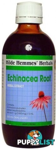 Hilde Hemmes Echinacea Root - Cold & Flu Relief 200mL - Hilde Hemmes Herbals - 9315915001044