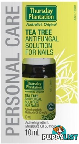 Thursday Plantation Tea Tree Antifungal Solution for Nails 10ml - Thursday Plantation - 9312146003021