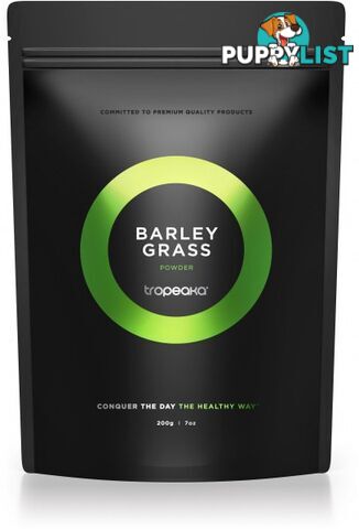 Tropeaka Organic BARLEY GRASS Powder  200g Pouch - Tropeaka - 9350728000334