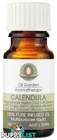 Oil Garden Calendula Pure Infused Oil 12ml - Oil Garden - 9318901300411