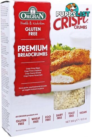 Orgran Crispi Premium Breadcrumbs 300g - Orgran - 720516024023