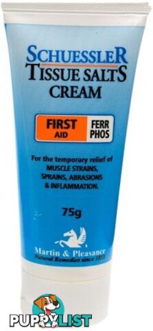 Schuessler Tissue Salts Cream Ferr Phos - First Aid 75gm - Martin & Pleasance - 9324294001231