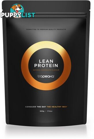 Tropeaka LEAN PROTEIN Chocolate Powder  500g Pouch - Tropeaka - 9350728000471