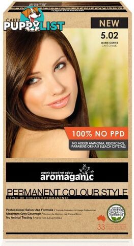 Aromaganic 5.02 Warm Coffee - Aromaganic Hair Products - 9331636004157