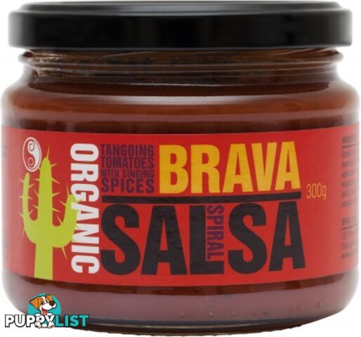 Spiral Organic Brava Salsa Spicy 300g - Spiral Foods - 9312336791110