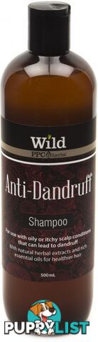 Wild Herbal Clinical Anti-Dandruff Shampoo 500ml - Wild by PPC Herbs - 9327842008256