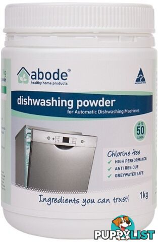 Abode Auto Dishwashing Powder 1Kg - Abode - 9343188000938