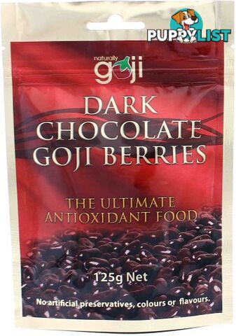 Dr Superfoods Dark Chocolate Organic Goji Berries 125g - Dr Superfoods - 094922696854