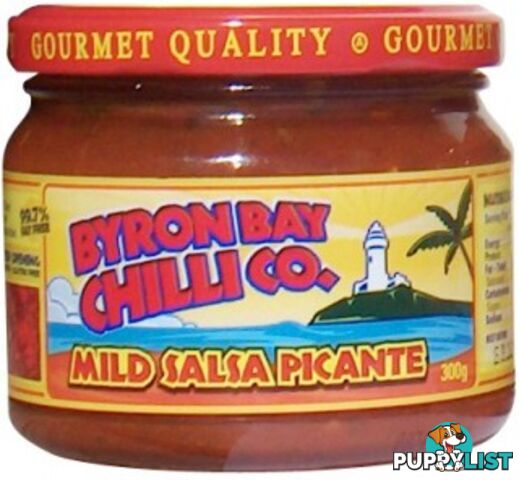 Byron Bay Chilli Mild Salsa Picante 300g - Byron Bay Chilli Co - 9320342000652