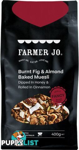 Farmer Jo Burnt Fig & Almond Baked Muesli 400g - Farmer Jo - 9346430000069