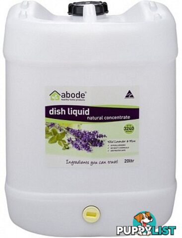 Abode Dishwashing Liquid Lavender & Mint (Drum + tap) 15L - Abode - 9343188002345