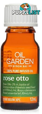 Oil Garden Rose Otto 3% Pure Infused Oil 12ml - Oil Garden - 9312658200154