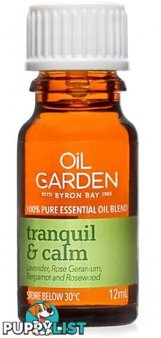 Oil Garden Tranquil & Calm Pure Essential Oil Blends 12ml - Oil Garden - 9318901200032