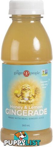 The Ginger People Gingerade Honey & Lemon 360ml - The Ginger People - 734027997004