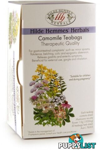 Hilde Hemmes Camomile - 30Teabags - Hilde Hemmes Herbals - 9315915004007