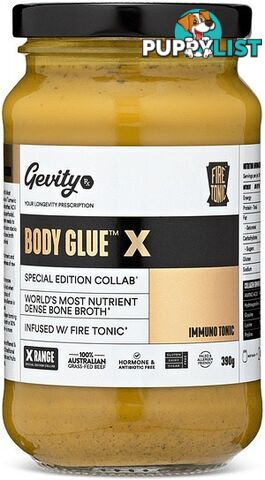 Gevity Rx Bone Broth Body Glue X Immuno Tonic  390g - Gevity Rx - 754590277822