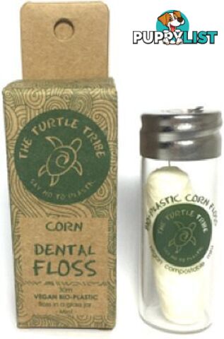 The Turtle Tribe Corn Floss Mint 30m - The Turtle Tribe - 793591502410