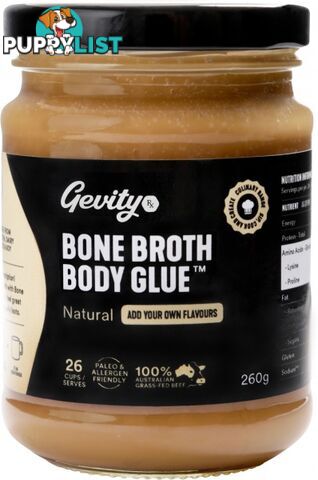 Gevity Rx Bone Broth Body Glue Natural  390g - Gevity Rx - 797776188024