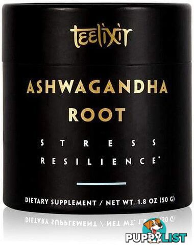 Teelixir Ashwagandha Root Powder 50g - Teelixir - 806802701295