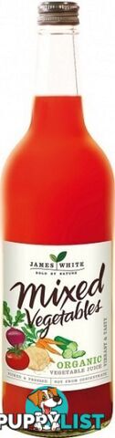 James White Organic Vegetable Juice 750ml - Beet It - 5020934000636