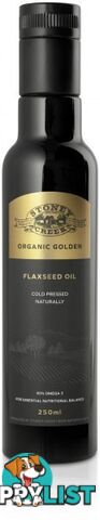 Stoney Creek Orgainic Golden Flaxseed Oil 250ml - Stoney Creek - 9322428002635