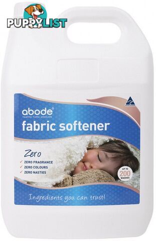 Abode Fabric Softener Fragrance Free 4L - Abode - 9343188002246