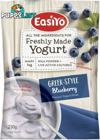 Greek-Style Blueberry Yogurt - EasiYo Yogurt - 9416892525087