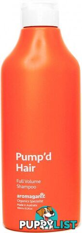 Aromaganic Pump'd Hair Full Volume Shampoo 450ml - Aromaganic Hair Products - 9331636004430