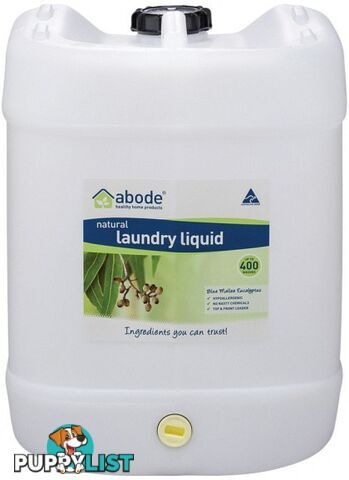 Abode Laundry Liquid Eucalyptus (Drum + tap) 15L - Abode - 9343188002048